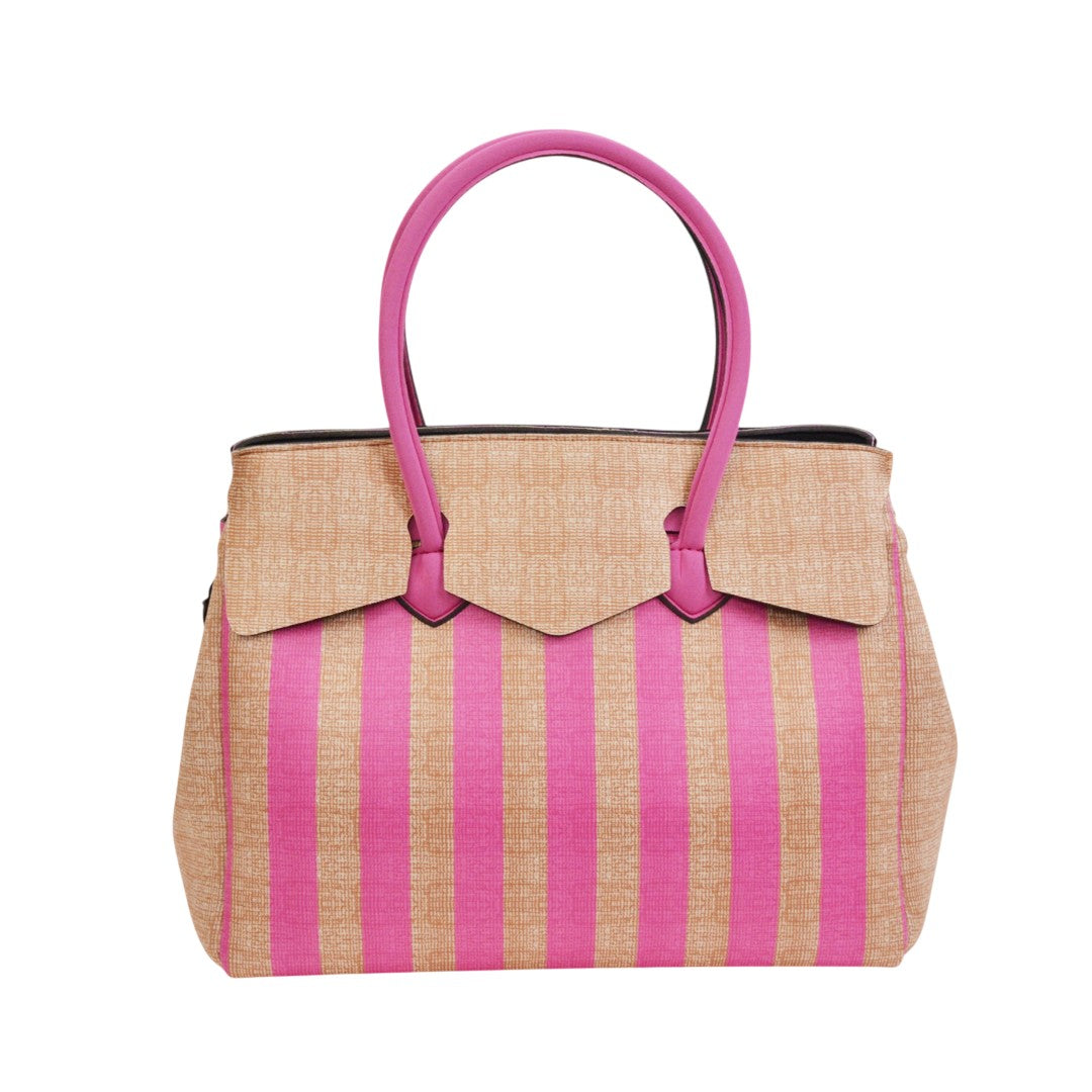 【OUTLET】【MISS LYCRA STRIPED】-XL FUXIA