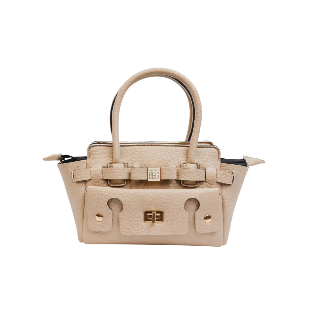 【CLARA BULL PU】-S IVORY