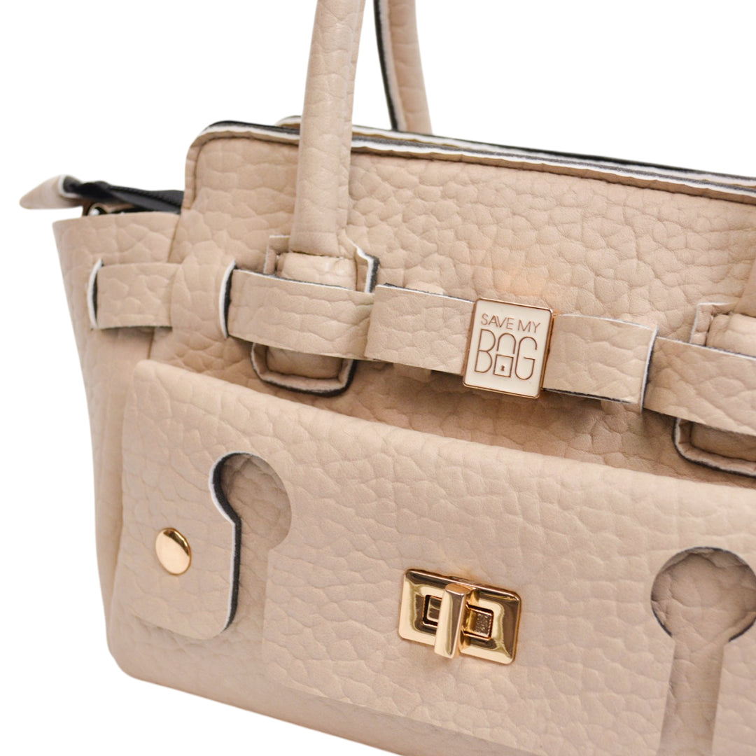 【CLARA BULL PU】-S IVORY