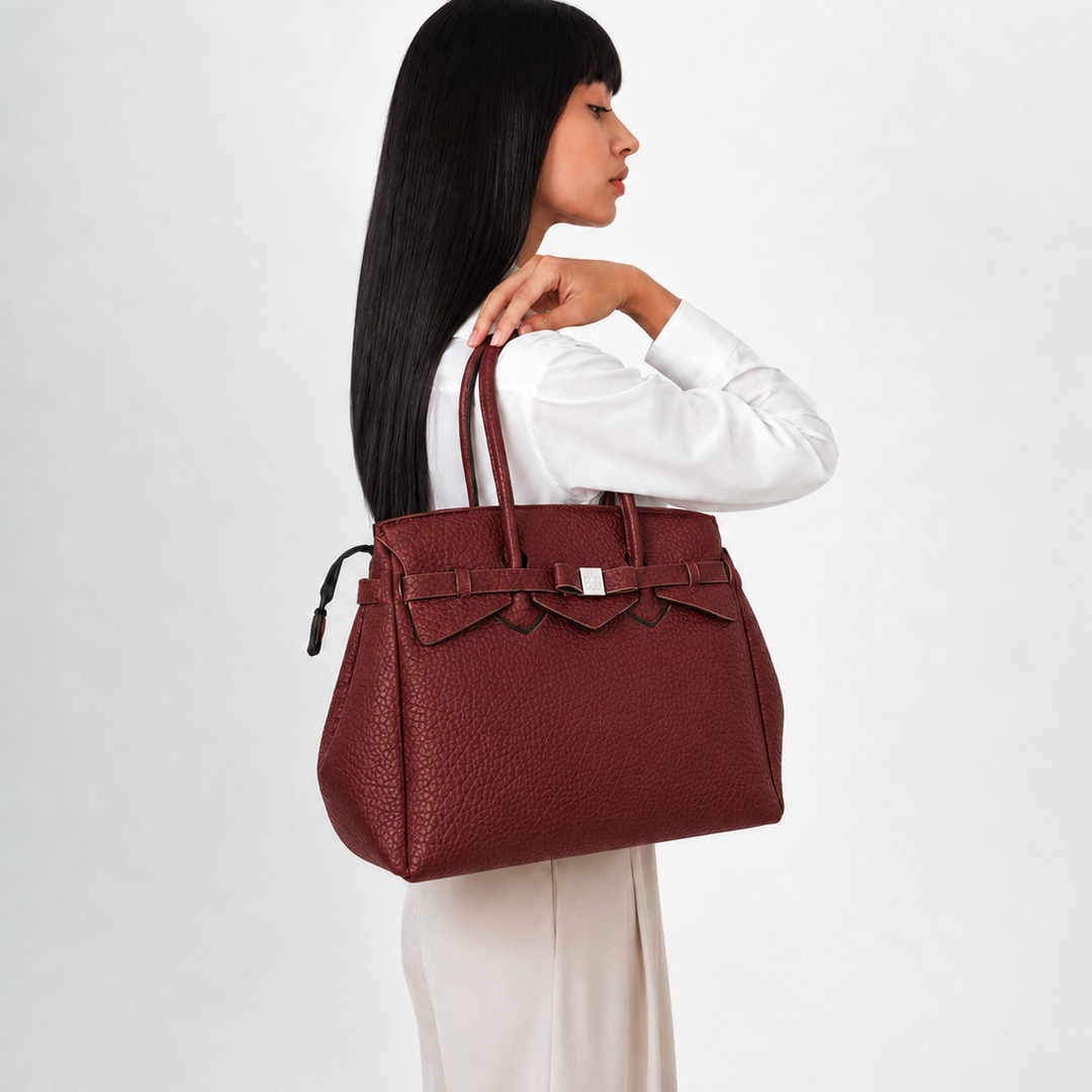 【MISS BULL PU】-L DARK BROWN