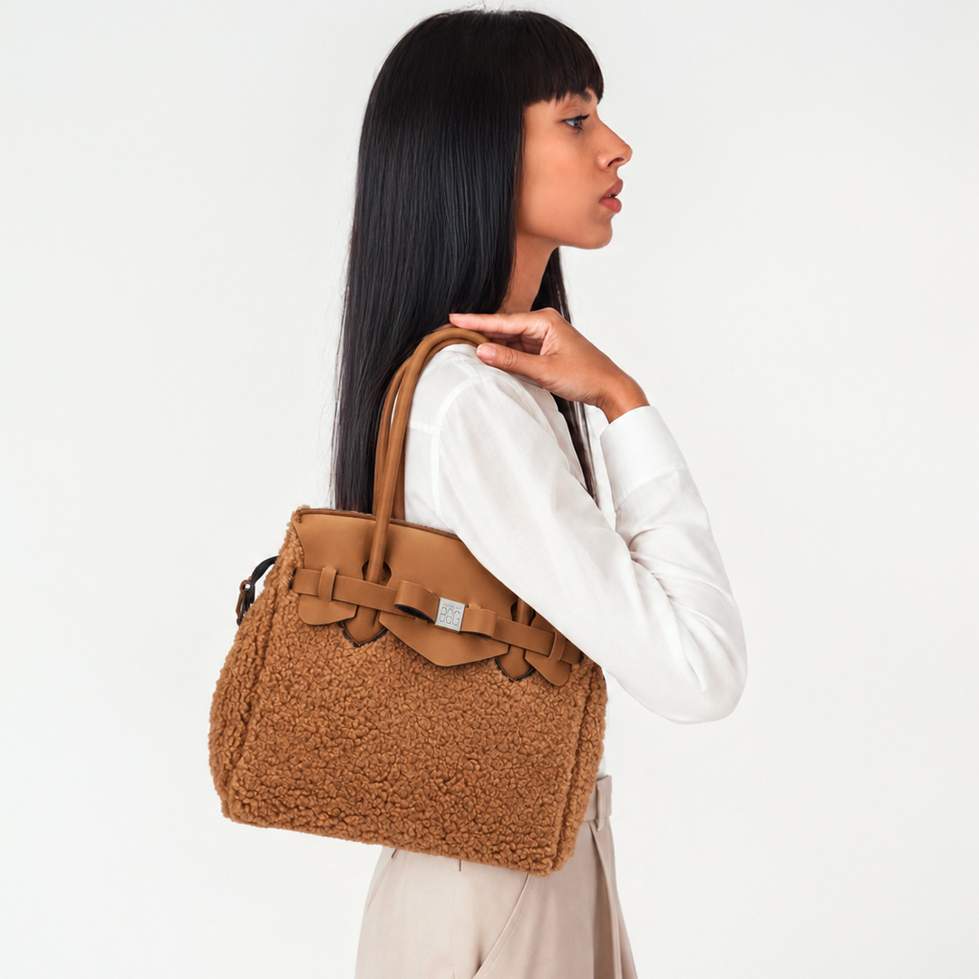 【MISS ECO FUR LYCRA】-M TAUPE
