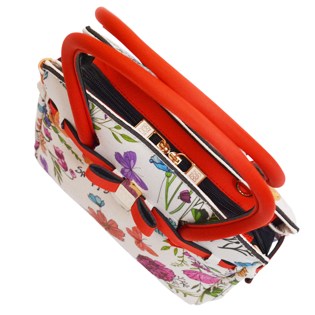 【MISS CANVAS FLORAL】-M COMBI-GERANIO