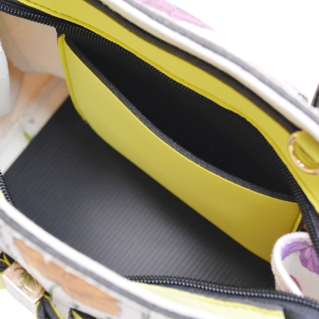 【MISS CANVAS FLORAL】-M COMBI-YELLOW