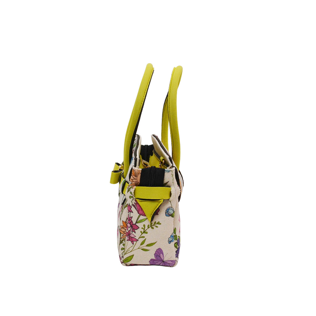 【MISS CANVAS FLORAL】-S COMBI-YELLOW