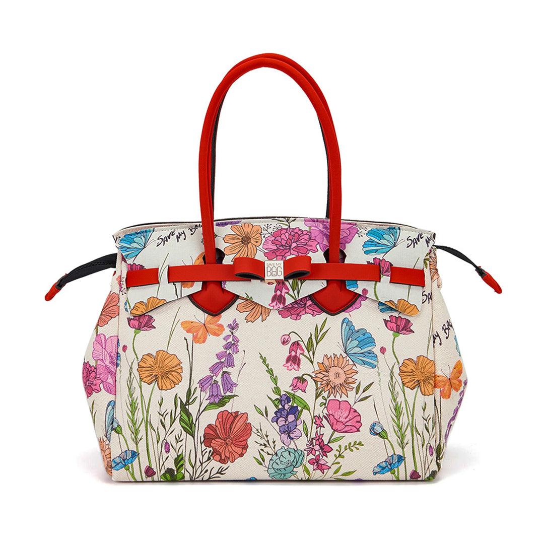 MISS CANVAS FLORAL】-XL COMBI-GERANIO