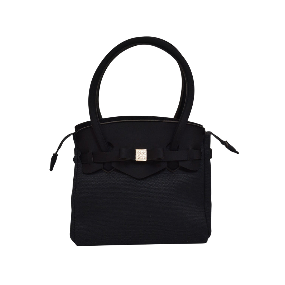 MISS CANVAS/LYCRA】-M BLACK
