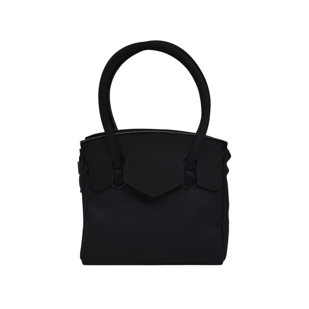 MISS CANVAS/LYCRA】-M BLACK
