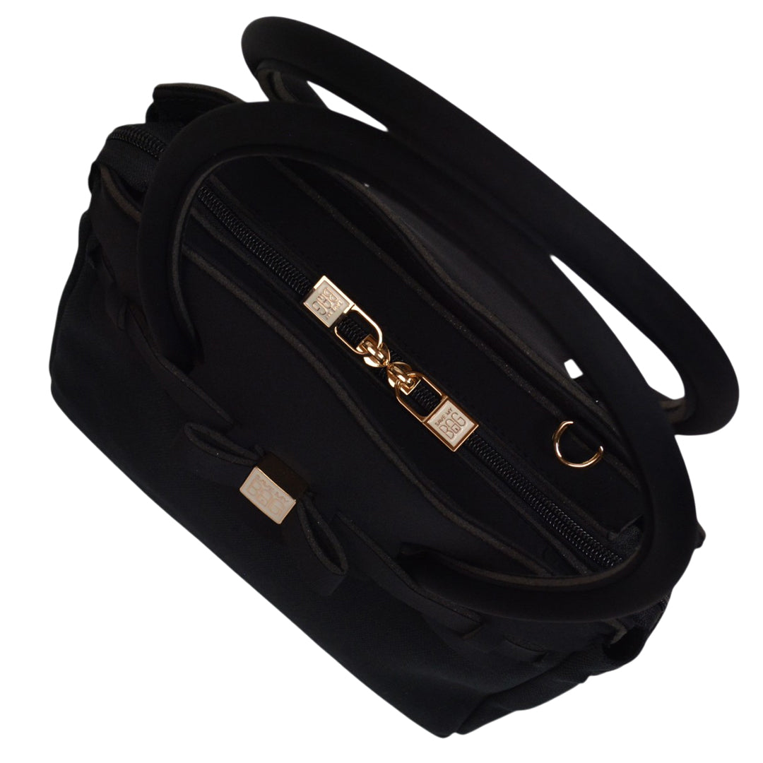 MISS CANVAS/LYCRA】-M BLACK