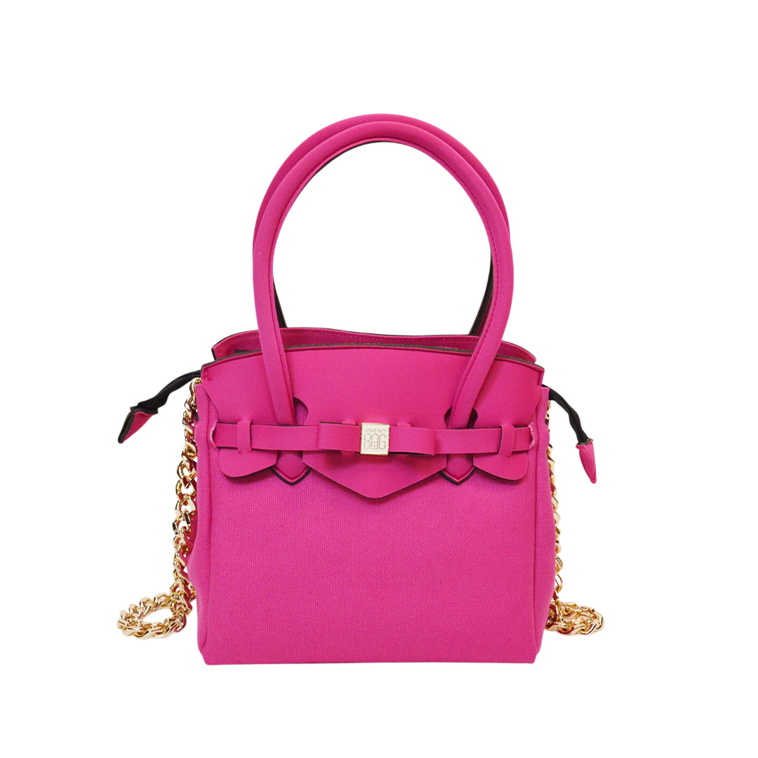 OUTLET】SAVE MY BAG MISS CANVAS/LYCRA -M FUXIA