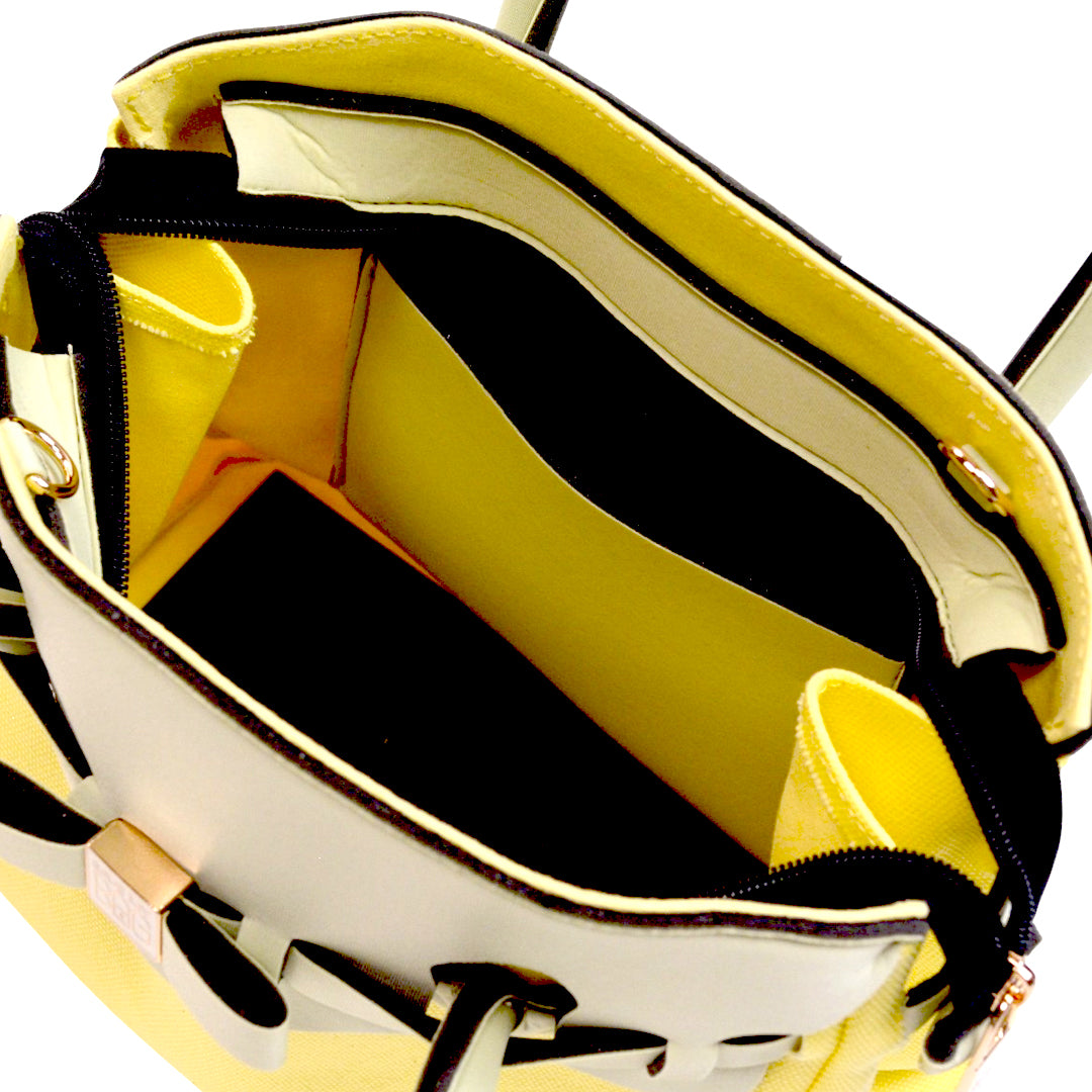 【MISS CANVAS/LYCRA】-M YELLOW
