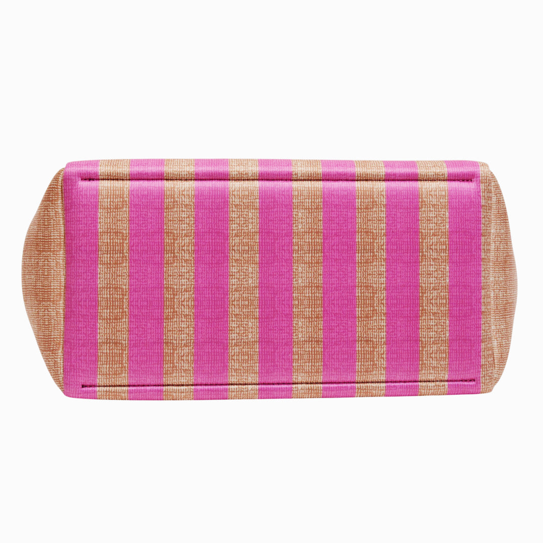 【MISS LYCRA STRIPED】-XL FUXIA