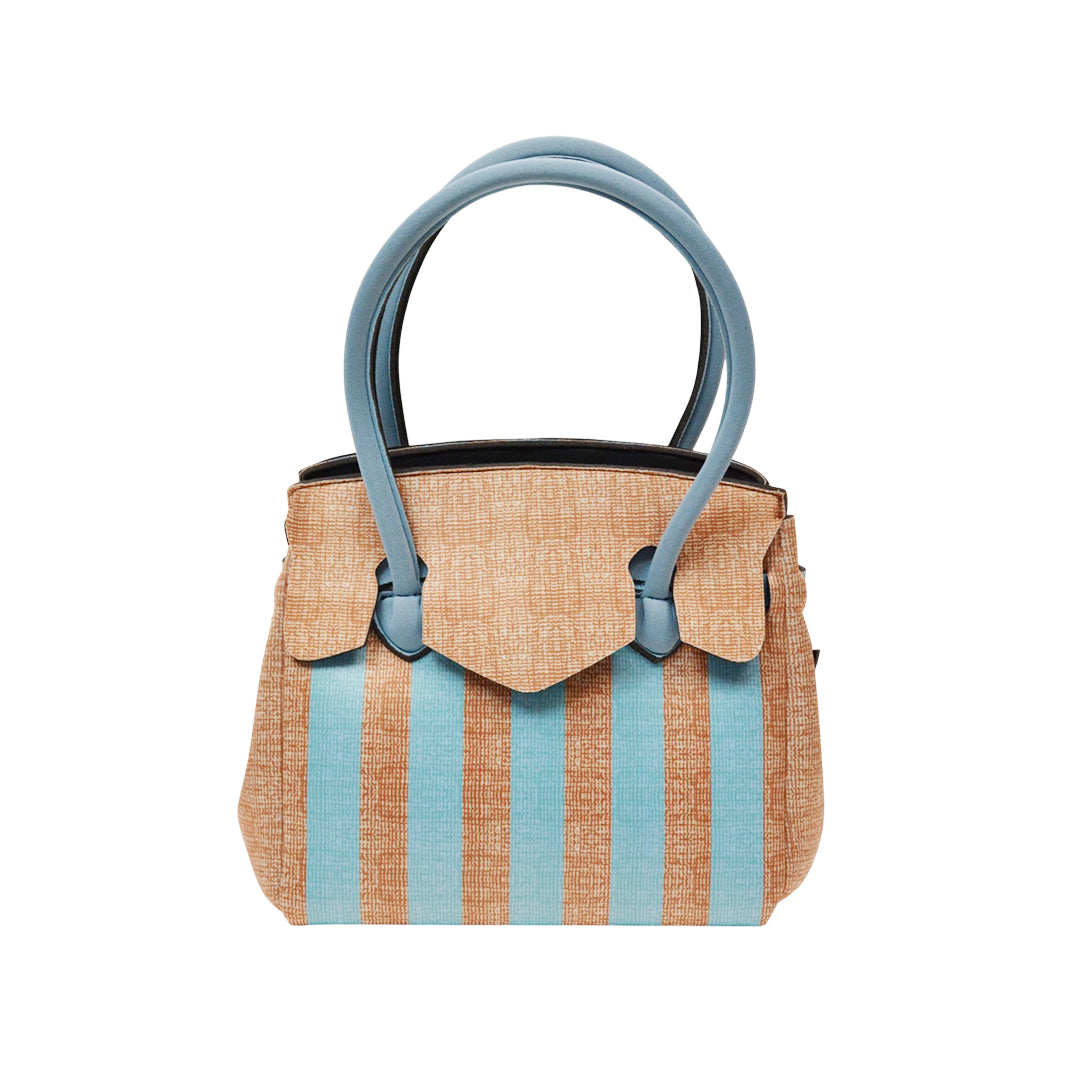 【MISS LYCRA STRIPED】-M AZZURRO