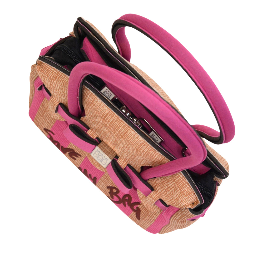 【MISS LYCRA STRIPED】-S FUXIA