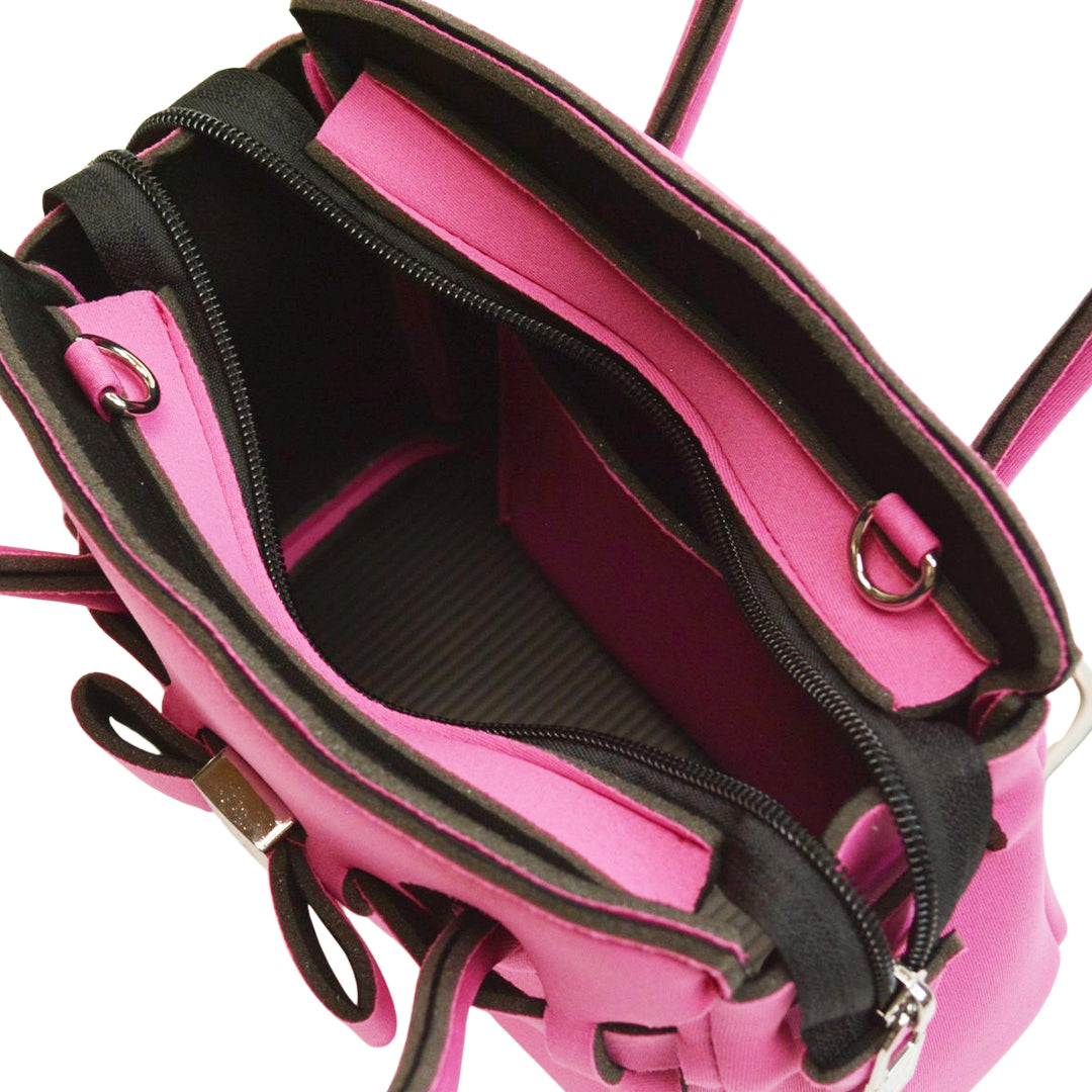 【MISS LYCRA/TEDDY】-S FUXIA