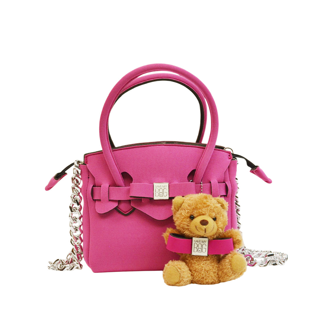 【MISS LYCRA/TEDDY】-S FUXIA