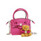 【MISS LYCRA/TEDDY】-S FUXIA