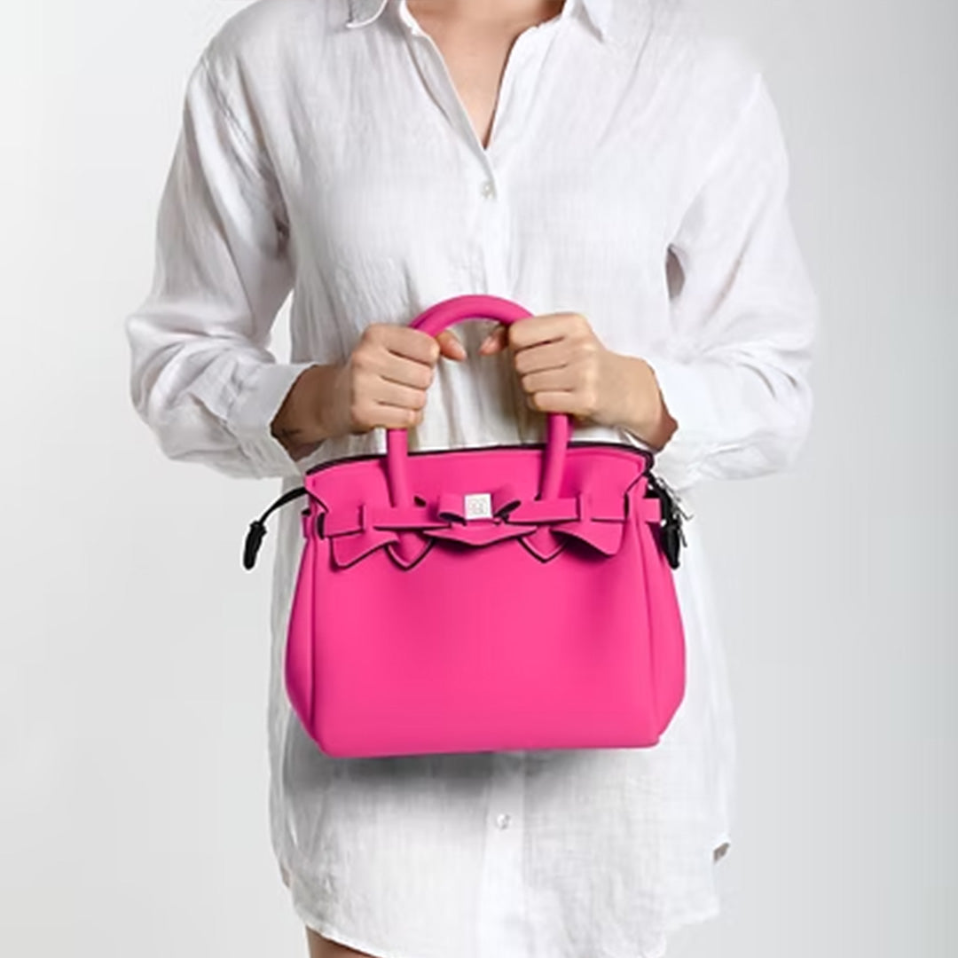 SMB セーブマイバッグ　ピンクベージュ ハンドバッグ 楽天市場】【SS22最新柄入荷！】 save my bag セーブマイバッグ
