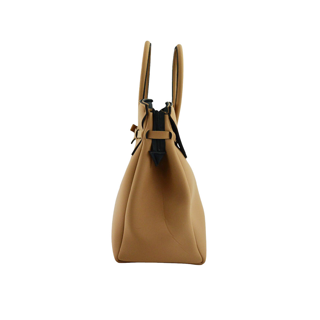SAVE MY BAGベージュ ビジネスバッグ フロントポケット付き 公式】SAVE MY BAG T-MISS WEEKENDER PLUS レディース 旅行用バッグ