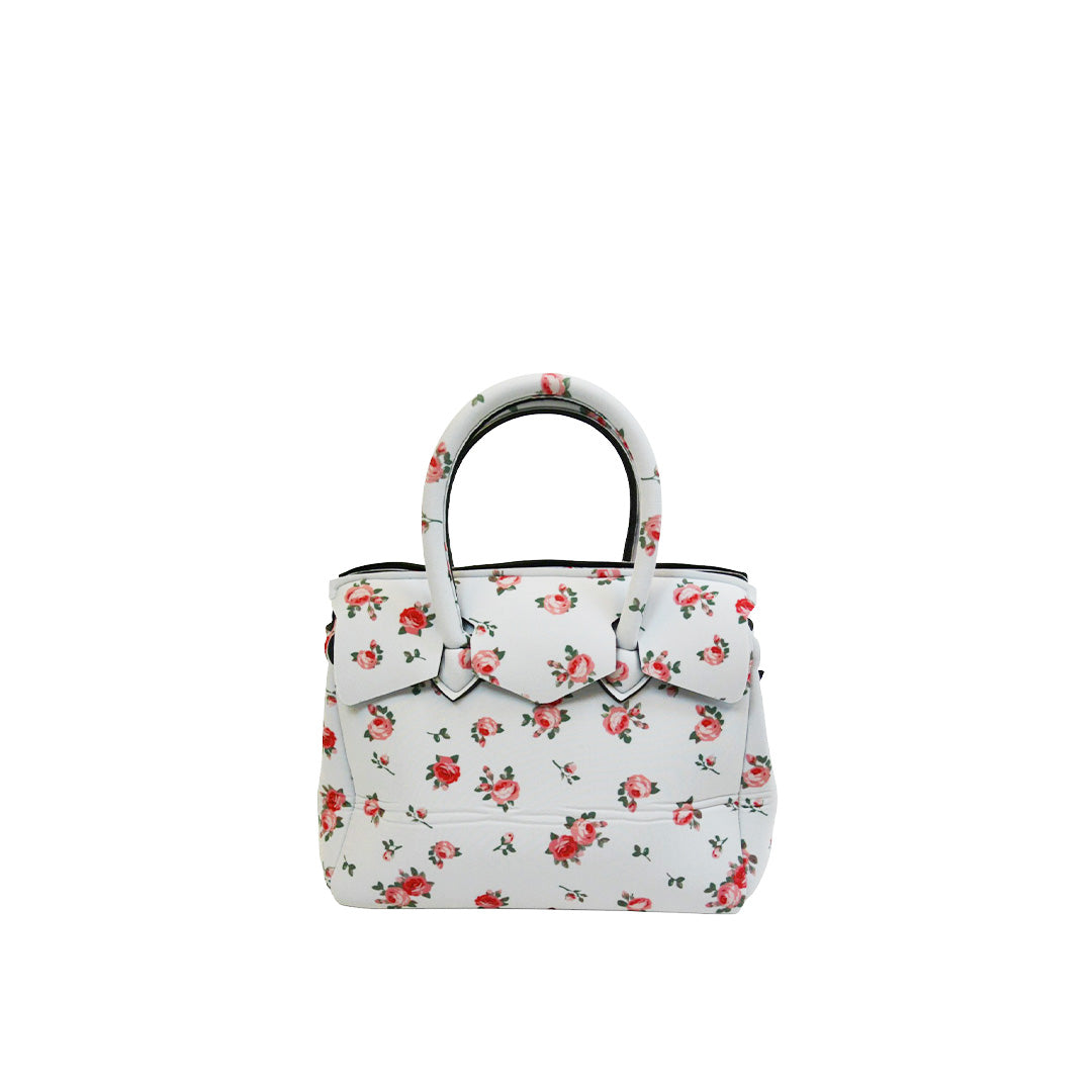 【OUTLET】T-PETITE MISS PLUS FLORA WHITE