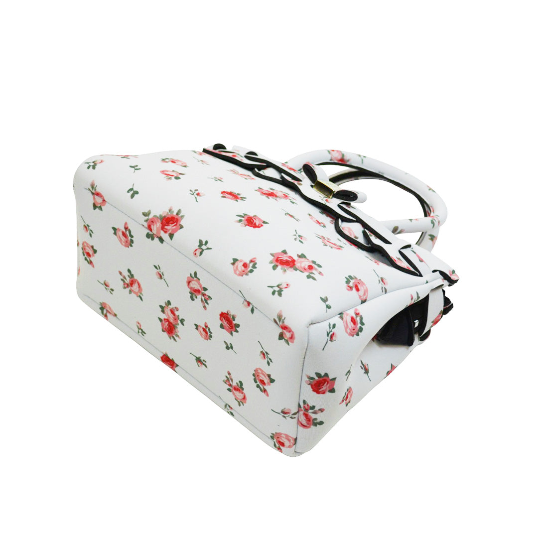 T-PETITE MISS PLUS FLORA WHITE