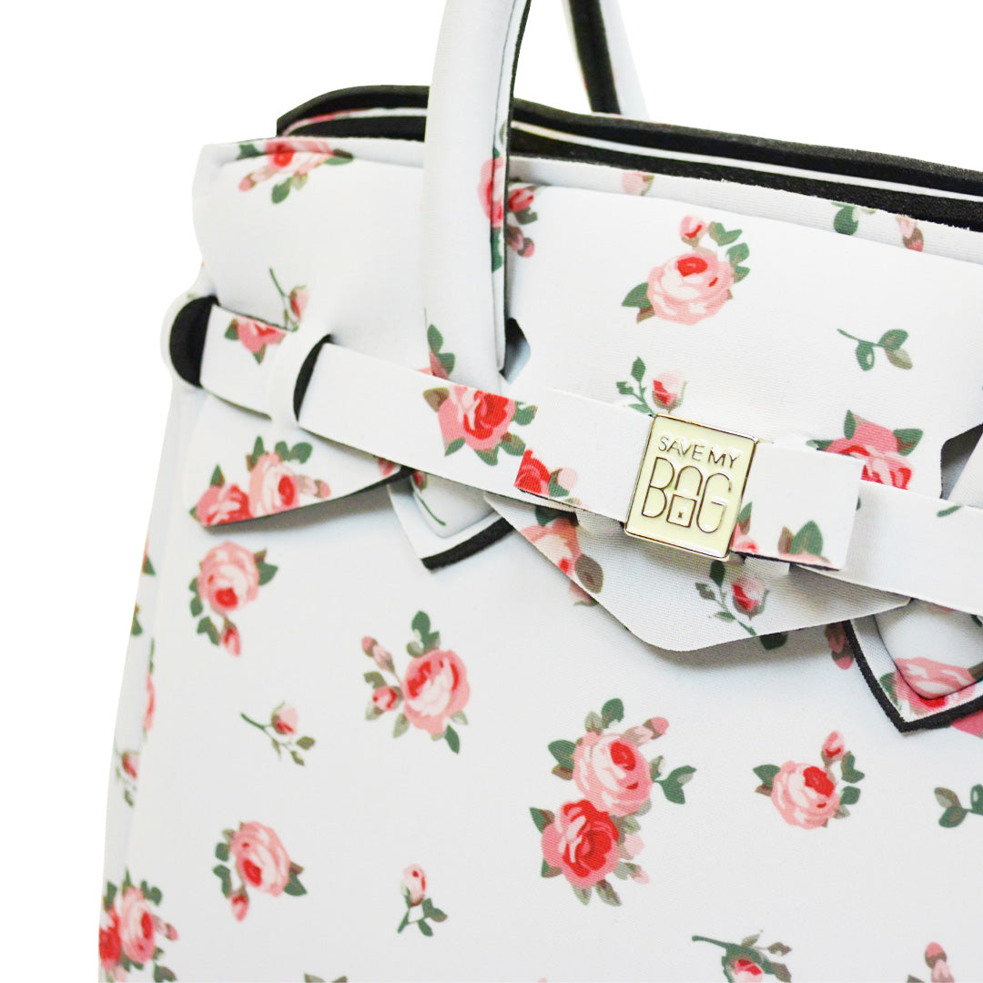 T-PETITE MISS PLUS FLORA WHITE