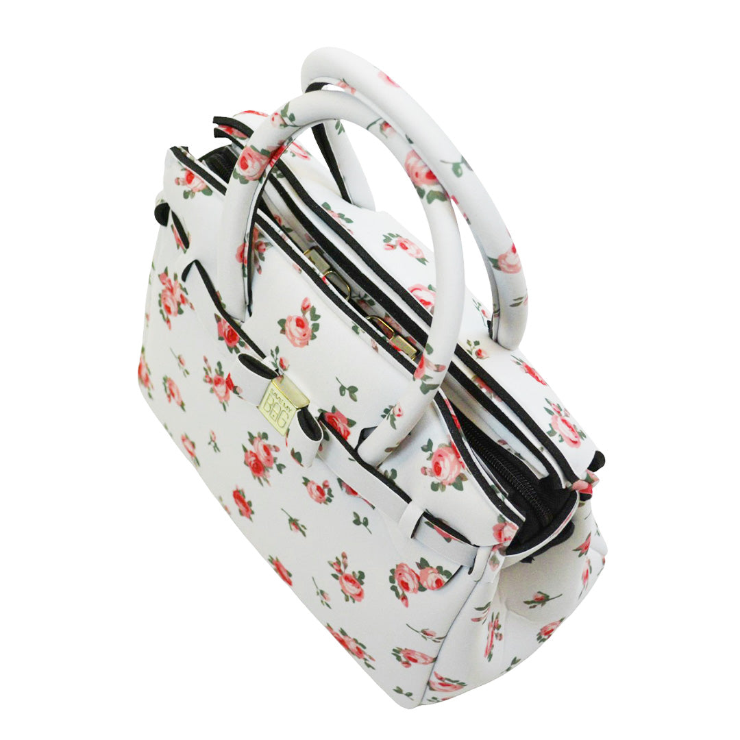 T-PETITE MISS PLUS FLORA WHITE