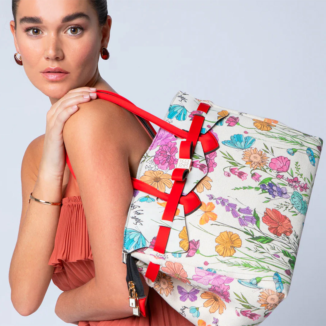 【MISS CANVAS FLORAL】-L COMBI-GERANIO