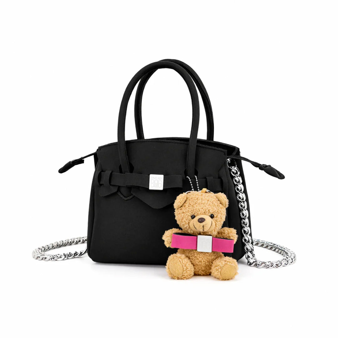 【MISS LYCRA/TEDDY】-S BLACK