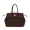 【MISS ECO FUR LYCRA】-L DARK BROWN