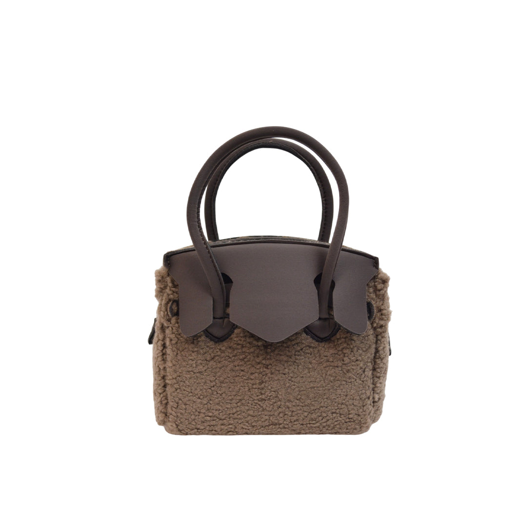 【MISS ECO FUR LYCRA】-S TAUPE