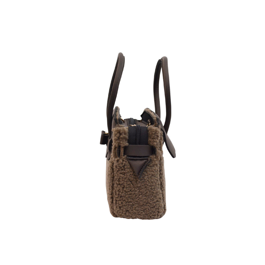 【MISS ECO FUR LYCRA】-S TAUPE