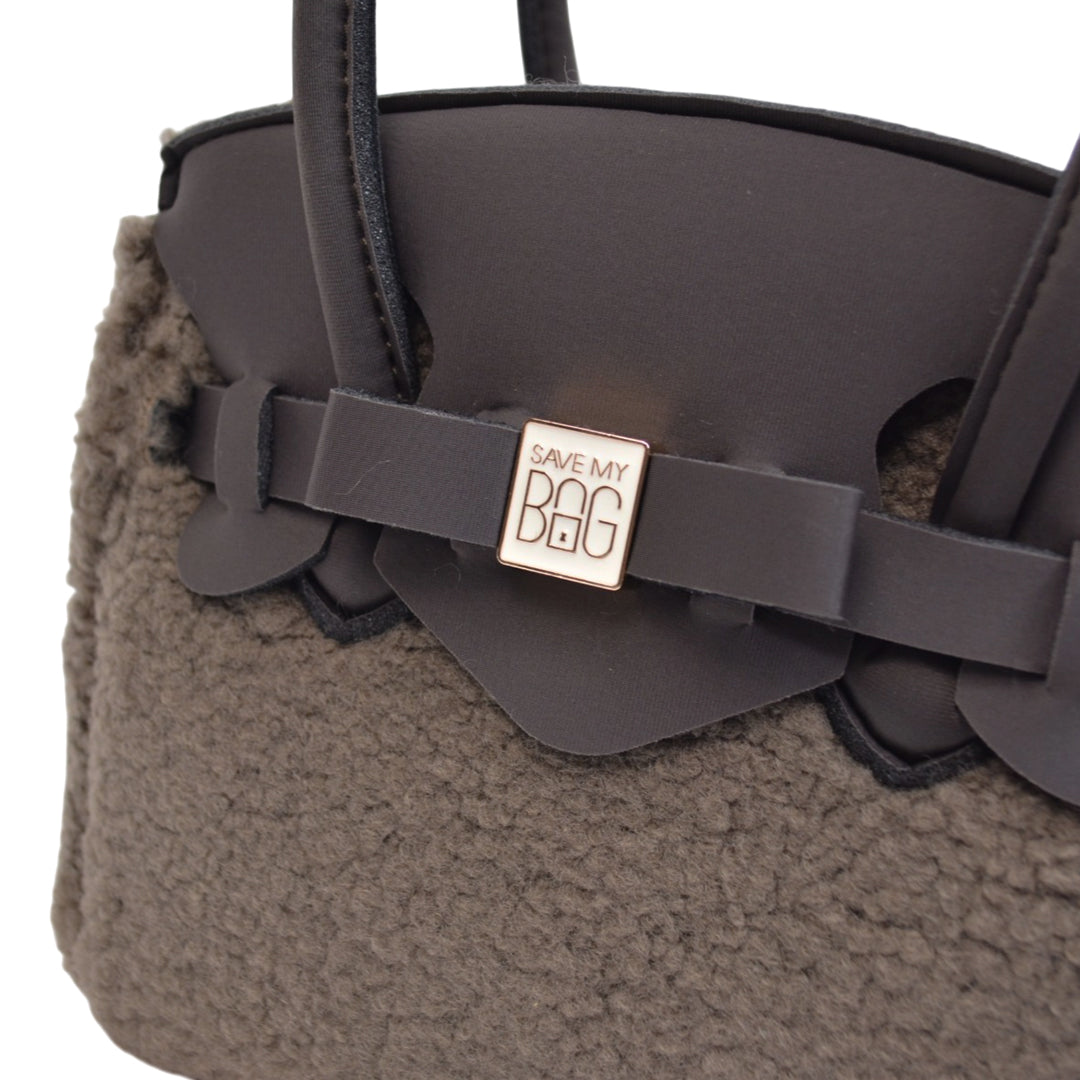 【MISS ECO FUR LYCRA】-S TAUPE
