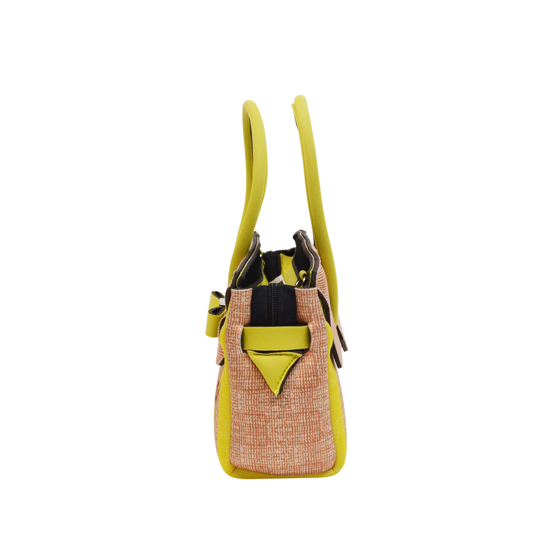【MISS LYCRA STRIPED】-S YELLOW