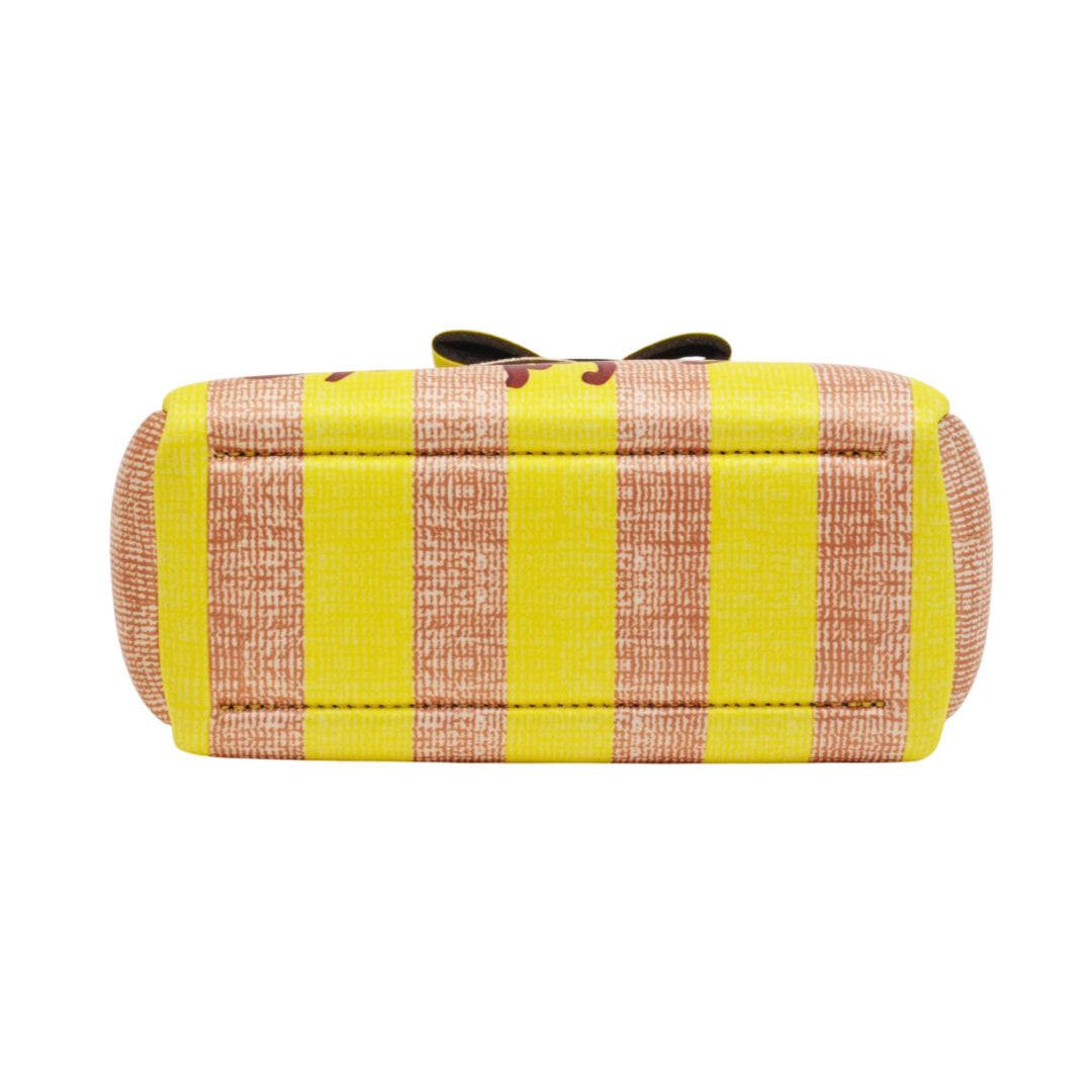 【MISS LYCRA STRIPED】-S YELLOW
