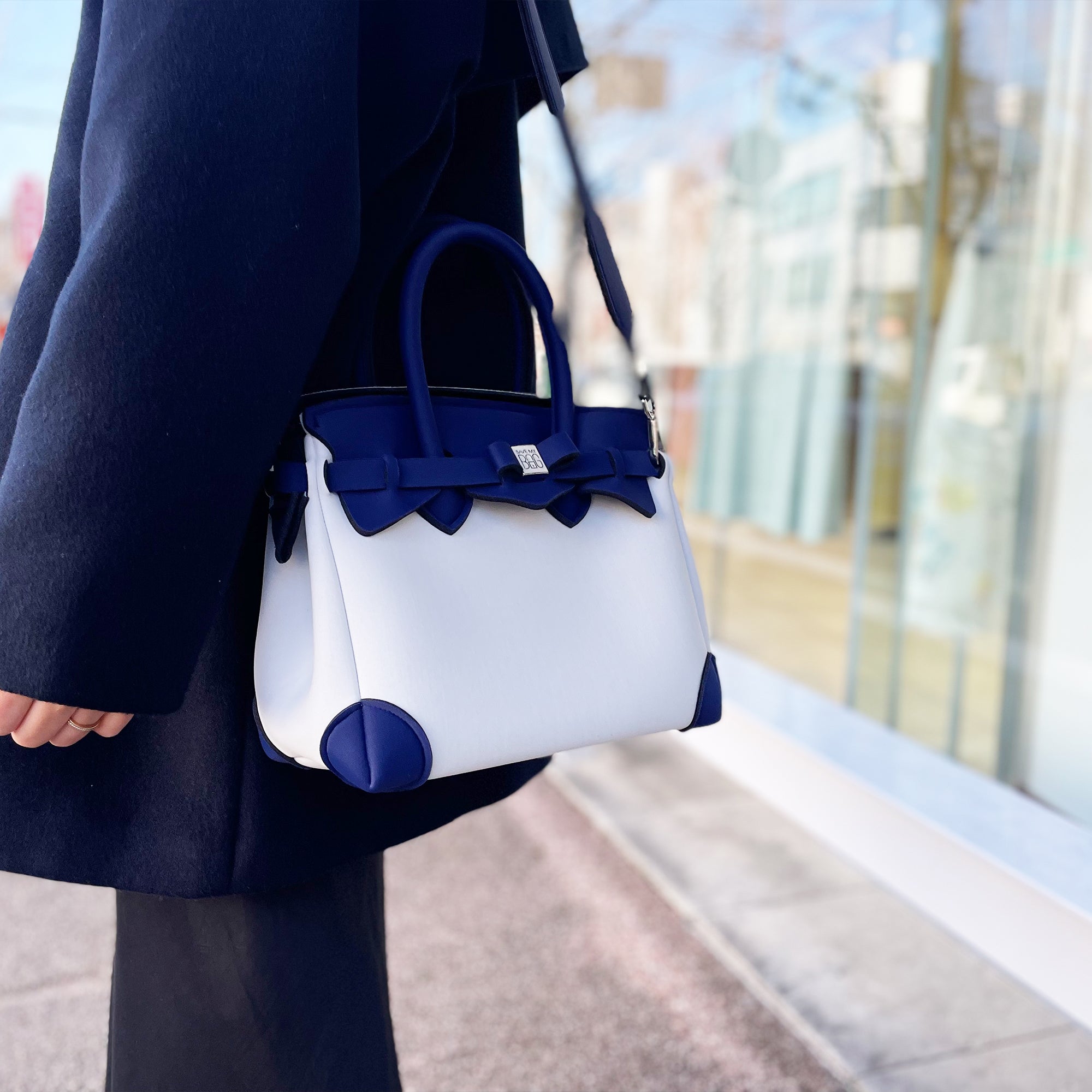 SAVE MY BAG ハンドバッグ T-PETITE MISS CHEVAL T143N-LY-TU セーブマイバッグ SAVE MY BAG SAVE MY BAG ハンドバッグ T